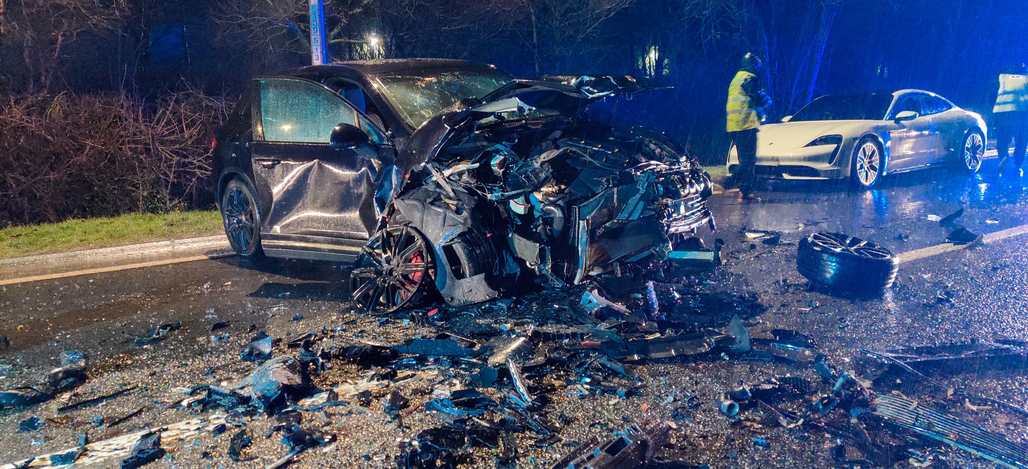 Man Taken To Hospital After Head-On Crash – HFM