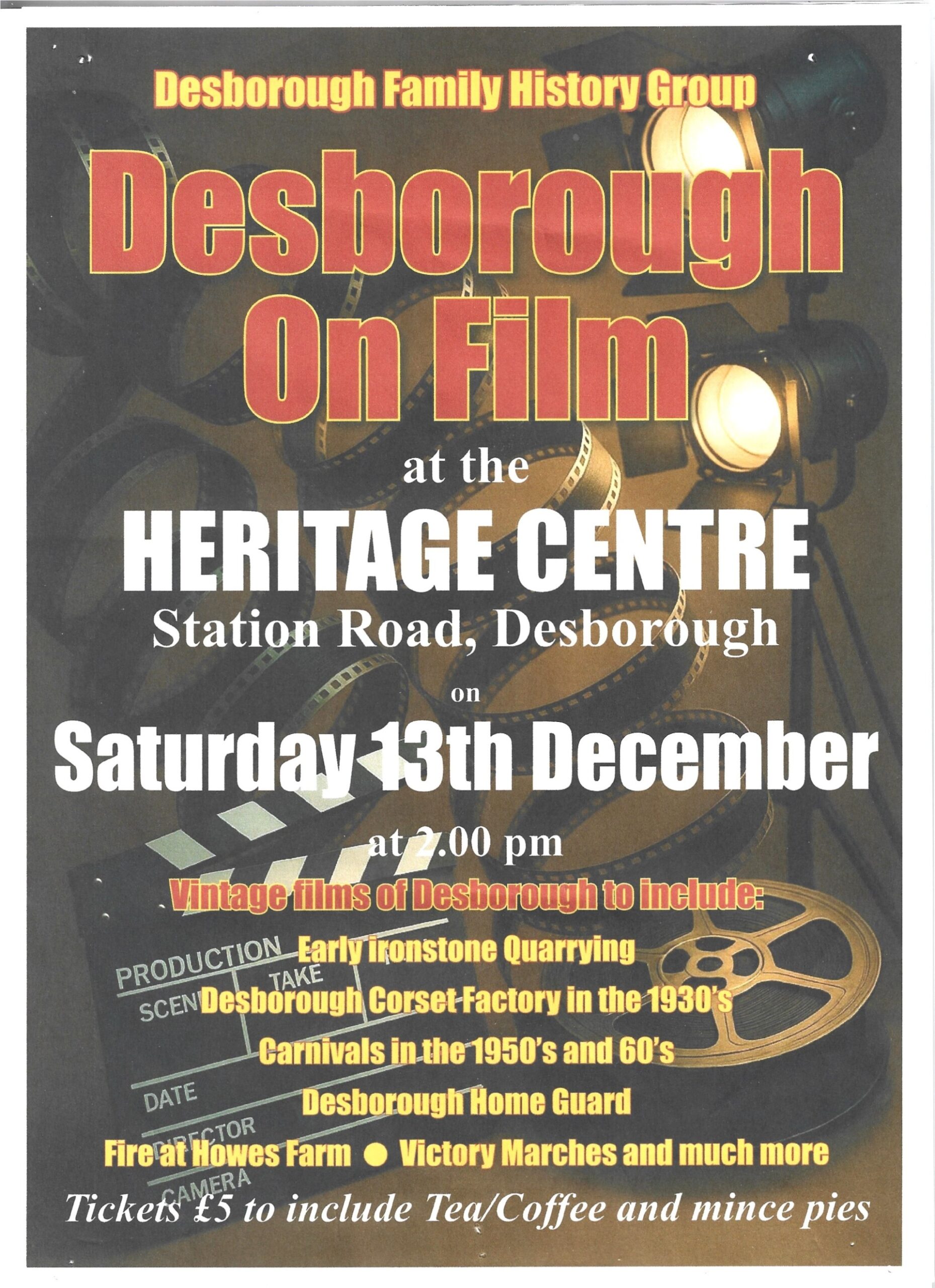 Desborough on film at the Heritage Centre – HFM
