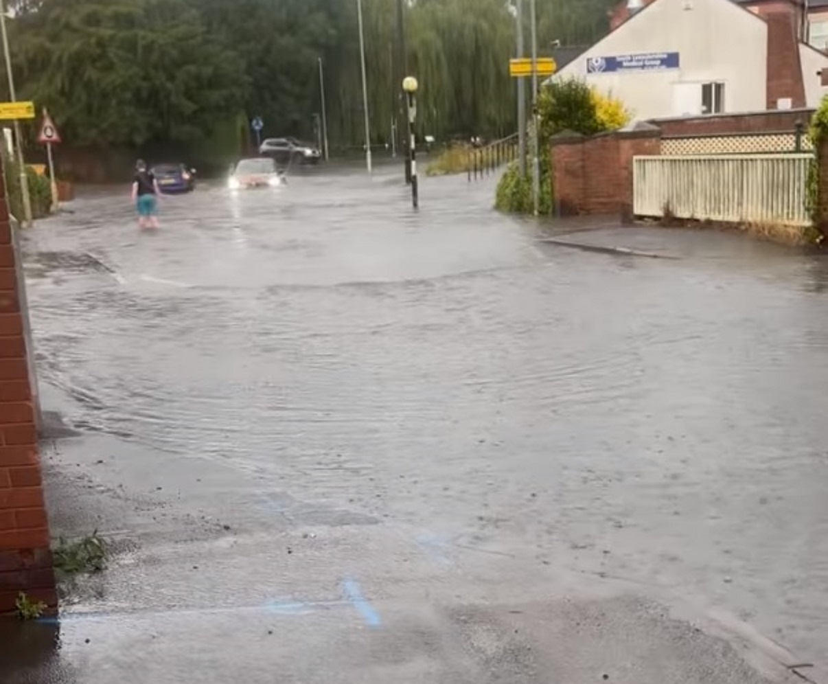 Storm Leads To Flash Flooding In Fleckney – HFM
