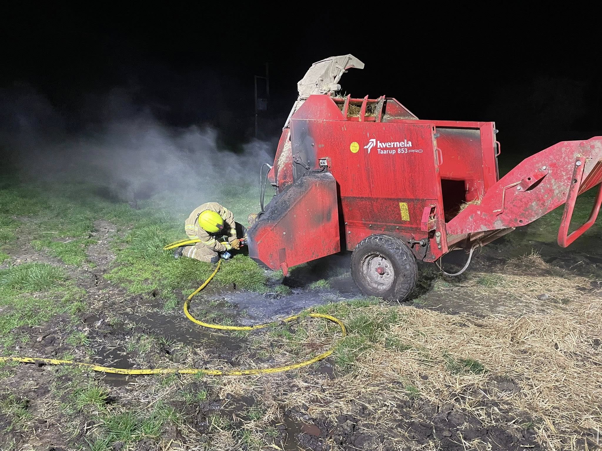 Farm Machinery Fire in Foxton – HFM